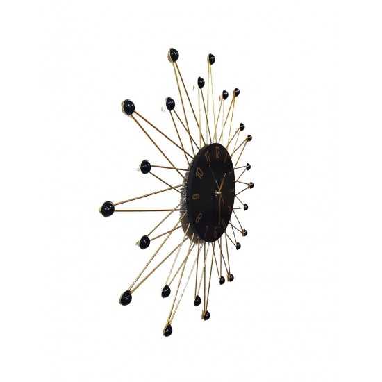 Ceas de perete silentios, Soare, 50 cm,  W5269
