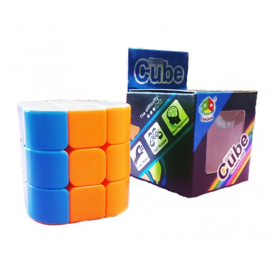 Cub Magic  3x3x3 Cylinder  FanXin Stickerless, 67CUB-1