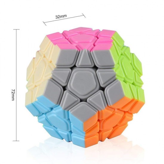 Cub Magic 3x3x3 Moyu Megaminx, MofangJiaoShi Stickerless, 43CUB-1 Cub Magic 3x3x3 Moyu Megaminx, MofangJiaoShi Stickerless, 43CUB-1