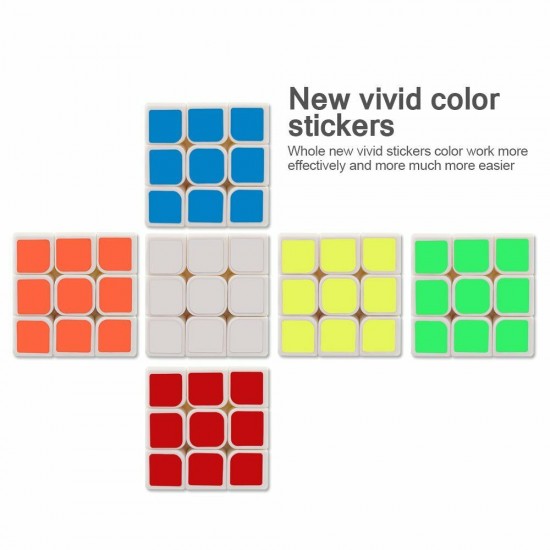 Cub Magic 3x3x3 QingHong Yumo Cube White, 195CUB-1