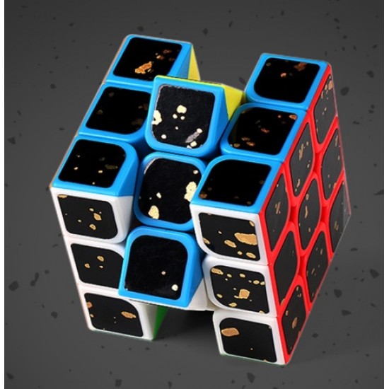Cub Magic  3x3x3 Splash Gold MoYu, 70CUB-1