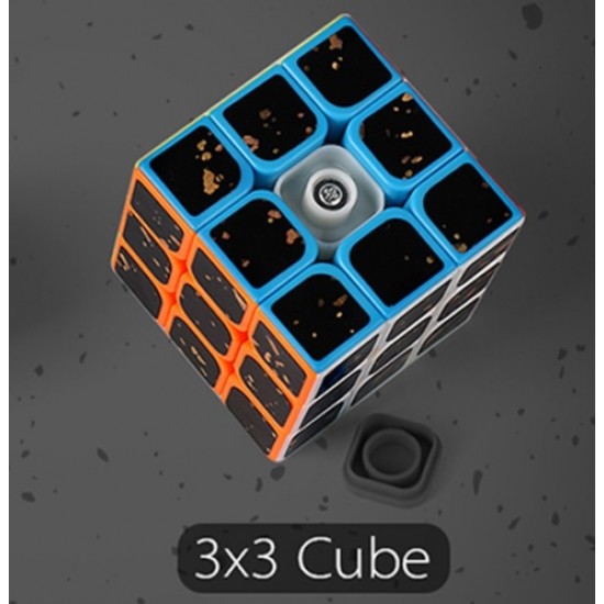 Cub Magic  3x3x3 Splash Gold MoYu, 70CUB-1