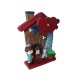 Cutie muzicala cu cheita, Casa, Seet Love, Maro, 18 cm, 2140B