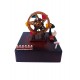Cutie muzicala, cu cheita, Circuit in jurul roatei cu cheita, Maro, 15 cm, YL2024