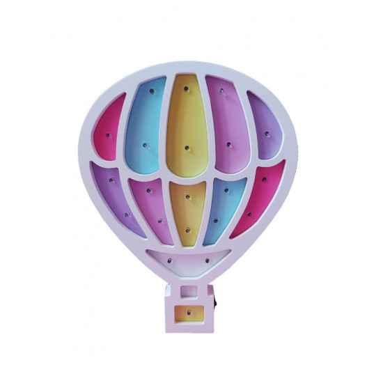 Lampa de veghe cu leduri, In forma de Balon, 30 cm, 6818-7