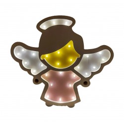 Lampa de veghe cu leduri, In forma de Ingeras, 30 cm, 6818-3B