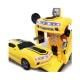 Masina transformer in robot 2 in 1, Canta si lumineaza, 1M