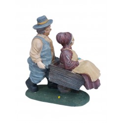 Mos si baba cu roaba, Gri, 13 cm, JJ2427