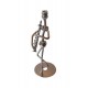 Ornament decorativ, Muzicant din metal, Nergu, 13 cm, 356XD Ornament decorativ, Muzicant din metal, Nergu, 13 cm, 356XD