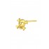 Piercing nas Argint placat cu aur 18K, Craniu, A4S33471