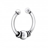 Piercing  nas din Argint, Bali, Silver A4S28382