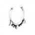 Piercing  nas din Argint, Coroana, Silver A4S28389