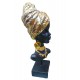 Statueta Decorativa, Africana, Auriu, 23 cm, LY239X Statueta Decorativa, Africana, Auriu, 23 cm, LY239X