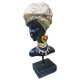 Statueta Decorativa, Africana, Auriu, 23 cm, LY240X