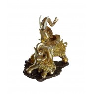 Statueta Decorativa, Elefanti, 20 cm, 33295D