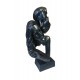 Statueta Decorativa Masca, Indragostiti, Negru, 28 cm, 064SX