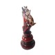 Statueta, Piesa de sah, Cal, Visiniu, 25 cm, 0182A-1