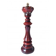 Statueta, Piesa de sah, Rege, Visiniu, 39 cm, 0182A Statueta, Piesa de sah, Rege, Visiniu, 39 cm, 0182A