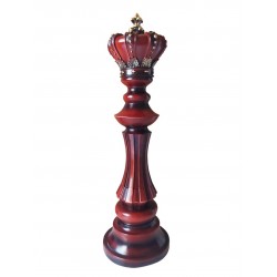 Statueta, Piesa de sah, Rege, Visiniu, 39 cm, 0182A