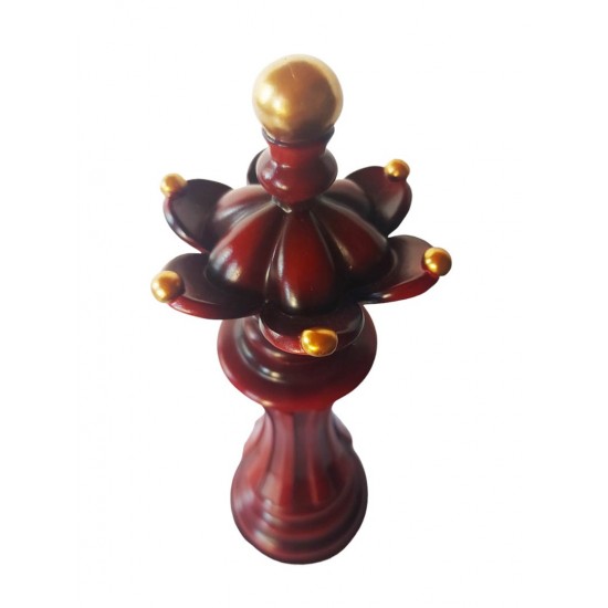 Statueta, Piesa de sah, Regina, Visiniu, 35 cm, 0182A-2