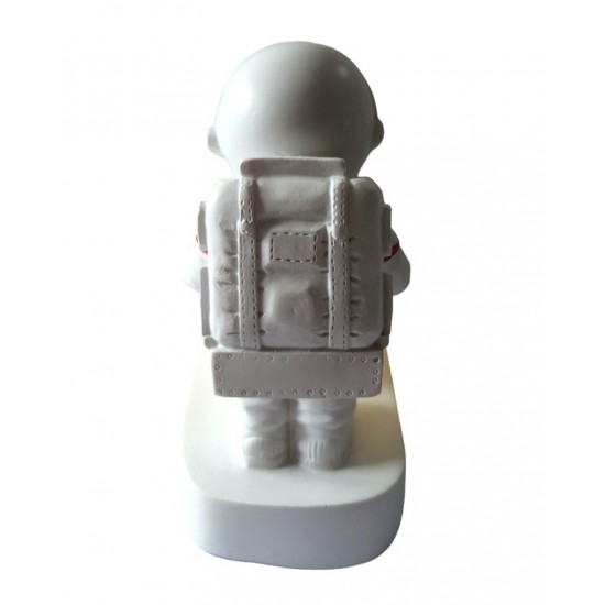 Statueta decorativa, Astronaut,  Alb, 16 cm, GX2000