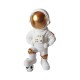 Statueta decorativa, Astronaut fotbalist, 26 cm, BJ1737D
