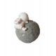 Statueta decorativa, Astronaut pe asteroid, 6 cm, DY2139-7B