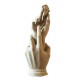 Statueta decorativa, Atingerea Dragostei, Crem, 28 cm, GXL021