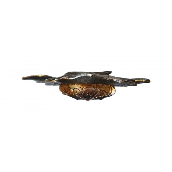Statueta decorativa, Bufnita, Auriu, 25 cm, GA29141