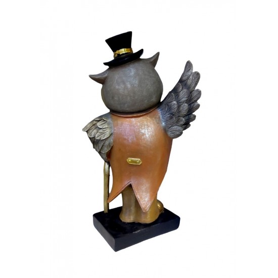 Statueta decorativa, Bufnita, Maro, 26 cm, W8250