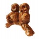 Statueta decorativa, Bufnite, Maro, 14 cm, 33286MB