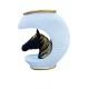 Statueta decorativa Cal, Alb, 20 cm, 091407-1C