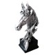 Statueta decorativa, Cal, Argintiu, 41 cm, BL551L