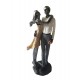 Statueta decorativa, Cuplu de Indragostiti, Multicolor, 21 cm, GXL004