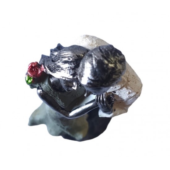 Statueta decorativa, Cuplu de Indragostiti, Multicolor, 21 cm, GXL007