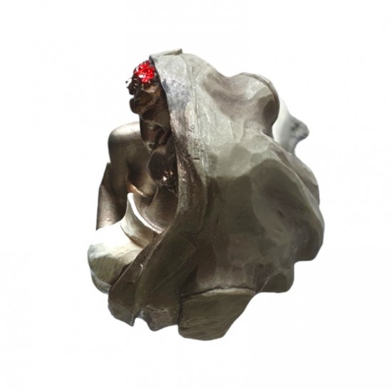 Statueta decorativa, Cuplu de Indragostiti, Multicolor, 23 cm, GXL005