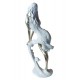 Statueta decorativa, Femeie, Alb, 30 cm, F336