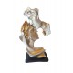 Statueta decorativa, Indragostiti, Argintiu, 25 cm, CQ5952