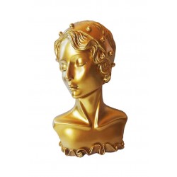 Statueta decorativa, Woman, Auriu, 27 cm, 1025DD