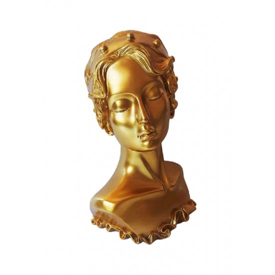 Statueta decorativa, Woman, Auriu, 27 cm, 1025DD