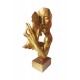 Statueta decorativa cuplu, Passion, Auriu, 30 cm, H171208