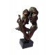 Statueta decorativa cuplu, Passion, Gold, 30 cm, HC648-1 Statueta decorativa cuplu, Passion, Gold, 30 cm, HC648-1