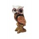 Statueta decorativa in forma de Bufnita, 14 cm, 1101XD