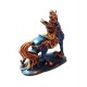 Statueta in forma de Cal, Albastru, 26 cm, TT031