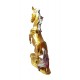 Statueta in forma de Cal, Auriu, 35 cm, TZ543A