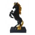 Statueta in forma de Cal, Negru, 30 cm, HY38312