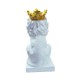 Statueta in forma de Leu, Alb, 34 cm, 625LD