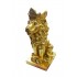 Statueta in forma de Leu, Auriu, 34 cm, 625LD-1
