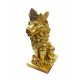Statueta in forma de Leu, Auriu, 34 cm, 625LD-1 Statueta in forma de Leu, Auriu, 34 cm, 625LD-1