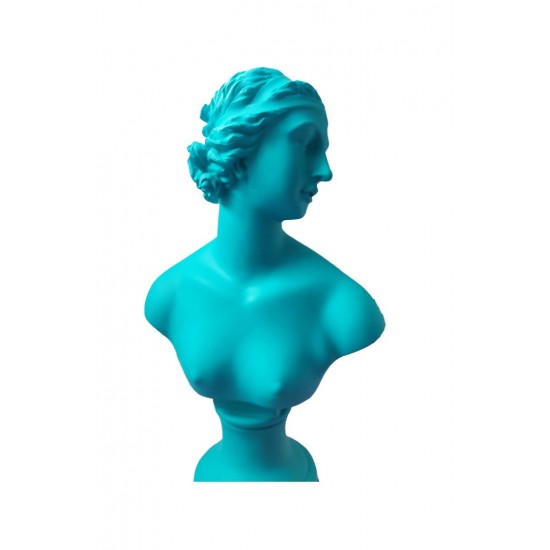 Statueta nud, Turcoaz,  45 cm, 1073XD